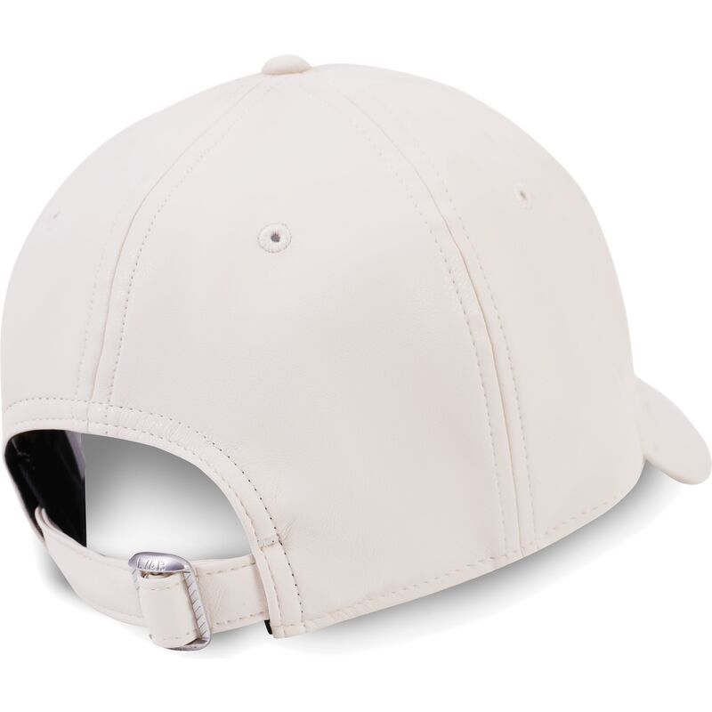 casquette-courbee-beige-ajustable-clamp-arrows-pu-leather-l-ab-c-o-off-white