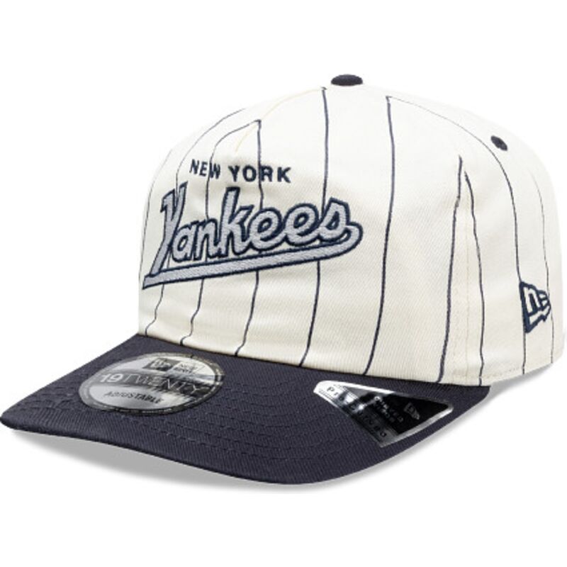 casquette-courbee-bleue-marine-et-blanche-snapback-19twenty-pinstripe-new-york-yankees-mlb-new-era