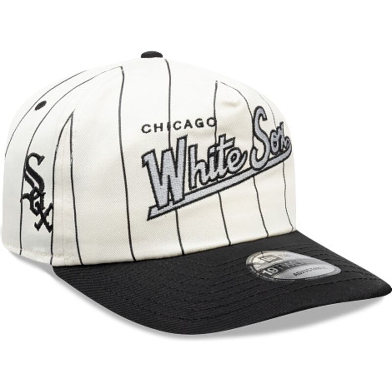 casquette-courbee-noire-et-blanche-snapback-19twenty-pinstripe-chicago-white-sox-mlb-new-era casquette-courbee-noire-et-blanche-snapback-19twenty-pinstripe-chicago-white-sox-mlb-new-era