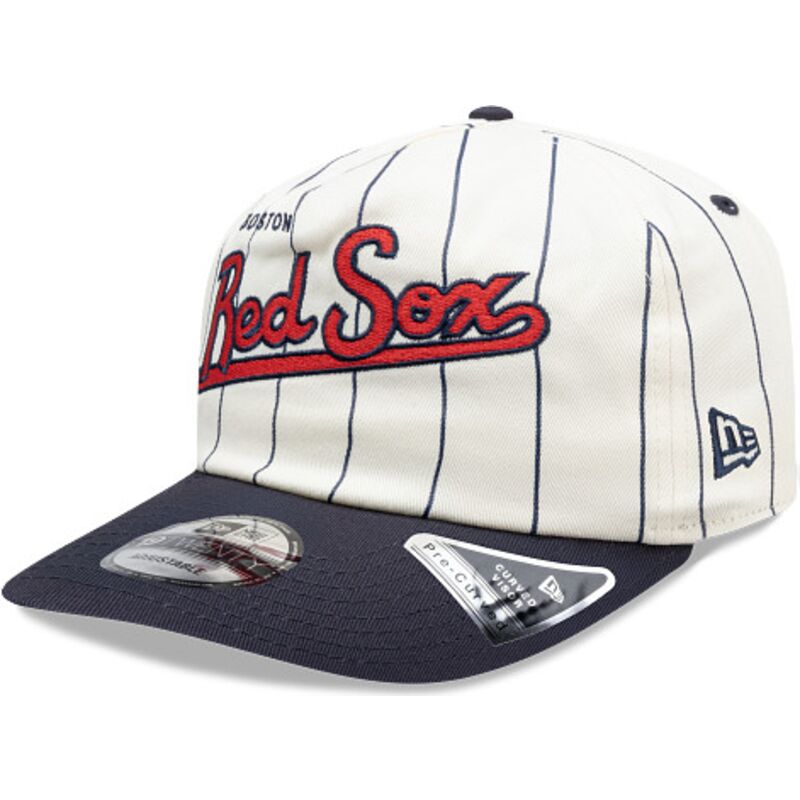 casquette-courbee-bleue-marine-et-blanche-snapback-19twenty-pinstripe-boston-red-sox-mlb-new-era