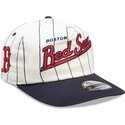 casquette-courbee-bleue-marine-et-blanche-snapback-19twenty-pinstripe-boston-red-sox-mlb-new-era