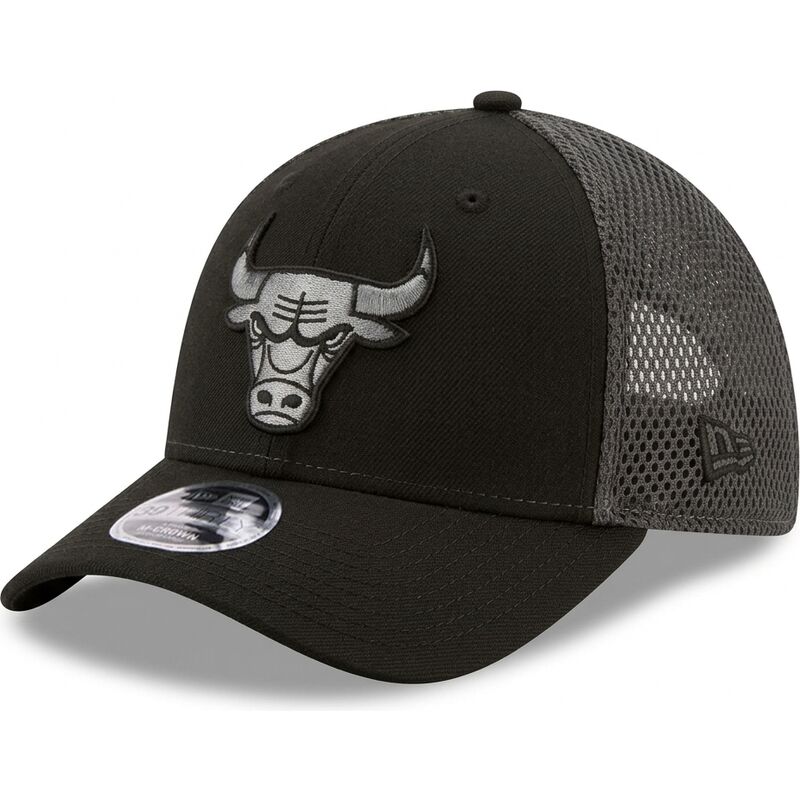 mutzen-gebogen-schwarz-angepasst-39thirty-m-crown-neo-der-chicago-bulls-nba-von-new-era