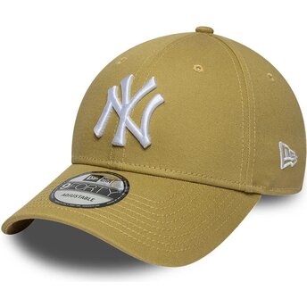 Casquette courbée khaki ajustable 9FORTY League Essential New York Yankees MLB New Era