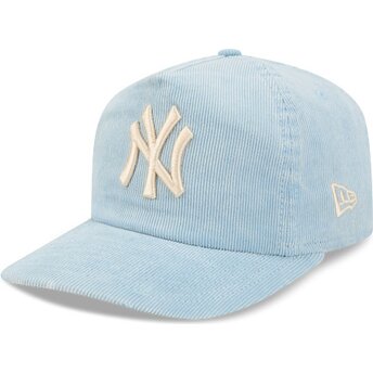 Mützen gebogen blau verstellbares band 19TWENTY Precurved Corduroy Pastel der New York Yankees MLB von New Era