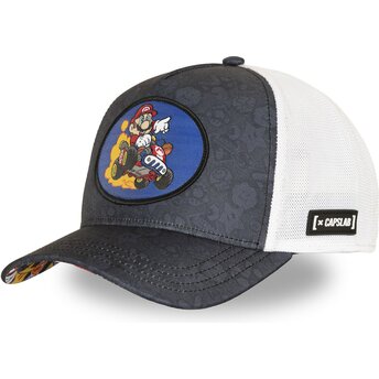 Mützen gebogen marineblau snapback SMK4 MAR Bros. Mario Super Mario Bros. von Capslab
