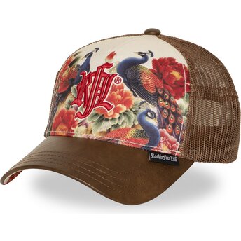 Mützen gebogen braun snapback N°276 Natsu von Rock’nFreeLife