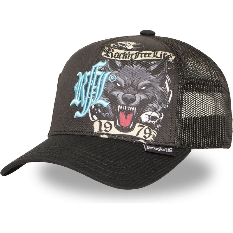 mutzen-gebogen-schwarz-snapback-n266-chained-wolf-von-rocknfreelife mutzen-gebogen-schwarz-snapback-n266-chained-wolf-von-rocknfreelife