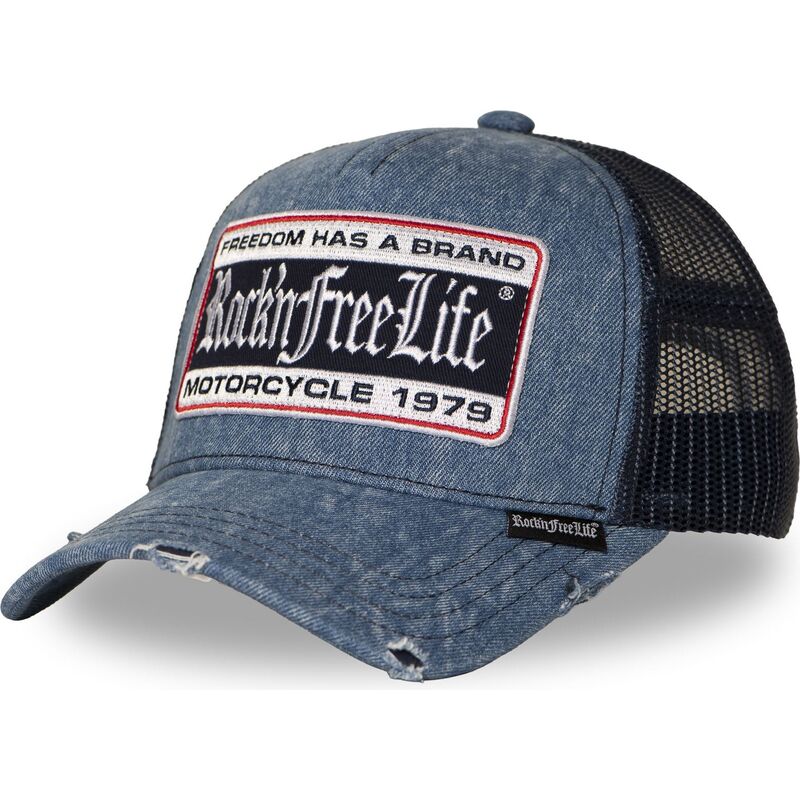 casquette-trucker-bleue-n264-always-rocknfreelife casquette-trucker-bleue-n264-always-rocknfreelife