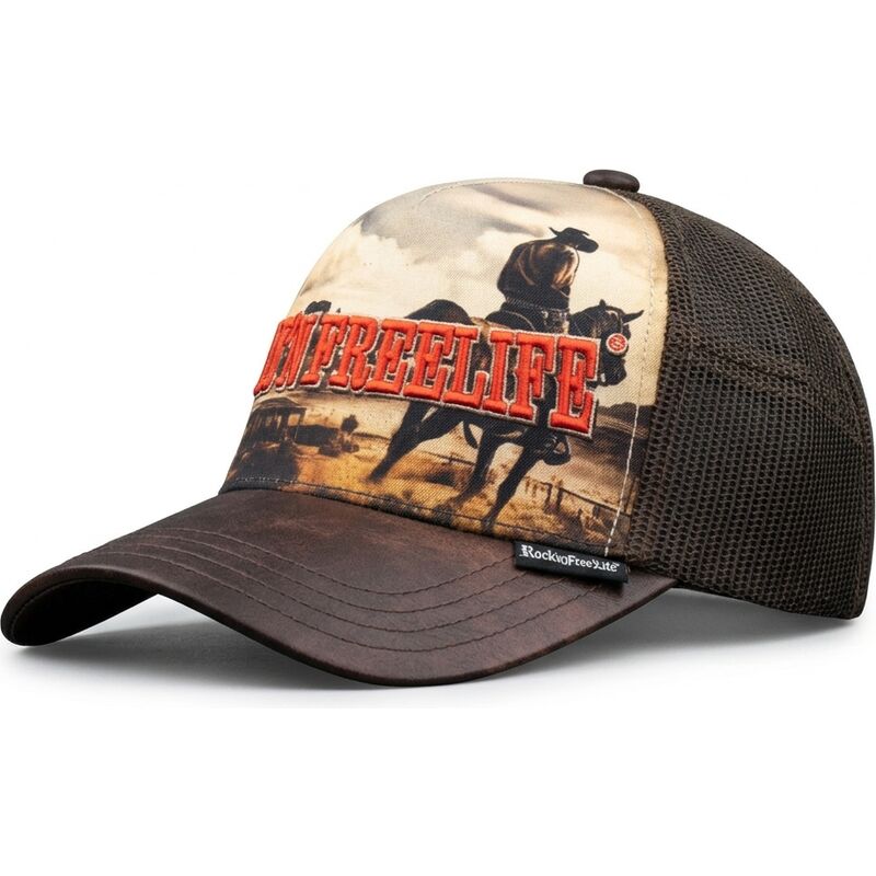 mutzen-gebogen-braun-snapback-n236-rodeo-von-rocknfreelife