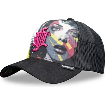 Casquette trucker noire N°246 Move The City Rock’nFreeLife