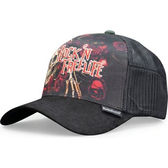 Casquette trucker noire N°247 Loose Control Rock’nFreeLife