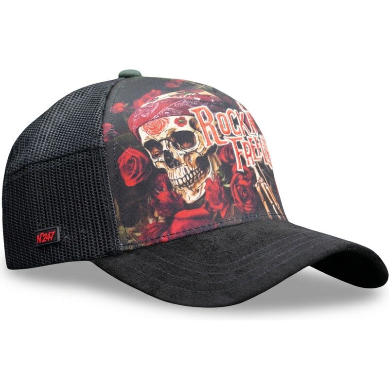 mutzen-gebogen-schwarz-snapback-n247-loose-control-von-rocknfreelife