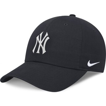 Mützen gebogen marineblau verstellbares band Club Unstructured Organic Cotton der New York Yankees MLB von Nike