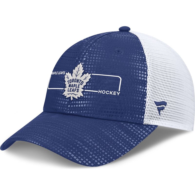 casquette-trucker-bleue-et-blanche-structured-meshback-toronto-maple-leafs-nhl-fanatics casquette-trucker-bleue-et-blanche-structured-meshback-toronto-maple-leafs-nhl-fanatics