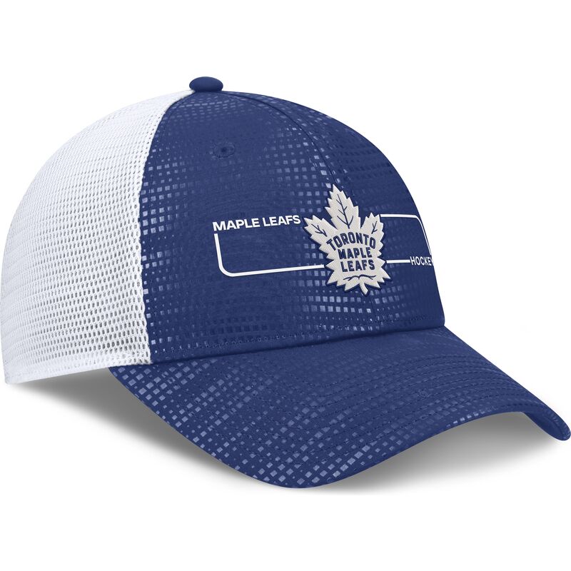 casquette-trucker-bleue-et-blanche-structured-meshback-toronto-maple-leafs-nhl-fanatics casquette-trucker-bleue-et-blanche-structured-meshback-toronto-maple-leafs-nhl-fanatics