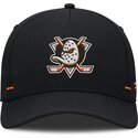 casquette-courbee-noire-snapback-structured-a-frame-anaheim-ducks-nhl-fanatics