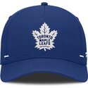 mutzen-gebogen-blau-snapback-structured-a-frame-der-toronto-maple-leafs-nhl-von-fanatics