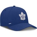 casquette-courbee-bleue-snapback-structured-a-frame-toronto-maple-leafs-nhl-fanatics