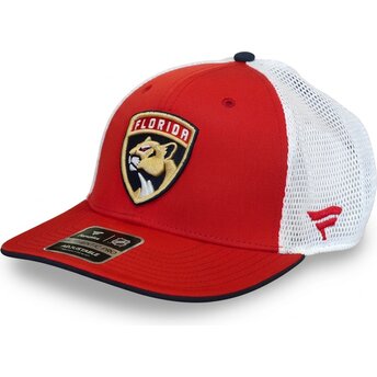 Mützen gebogen rot snapback Structured Mid-Crown der Florida Panthers NHL von Fanatics
