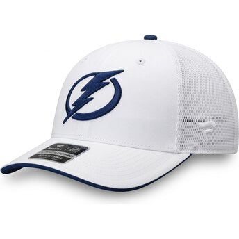 Mützen gebogen weiß snapback Structured Mid-Crown der Tampa Bay Lightning NHL von Fanatics