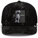 casquette-trucker-noire-hippopotame-swole-gilded-beast-the-farm-goorin-bros