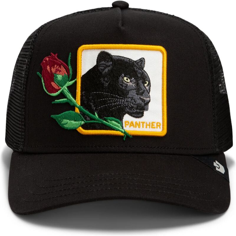 casquette-trucker-noire-panthere-celebrate-a-legend-sidekick-the-farm-goorin-bros casquette-trucker-noire-panthere-celebrate-a-legend-sidekick-the-farm-goorin-bros