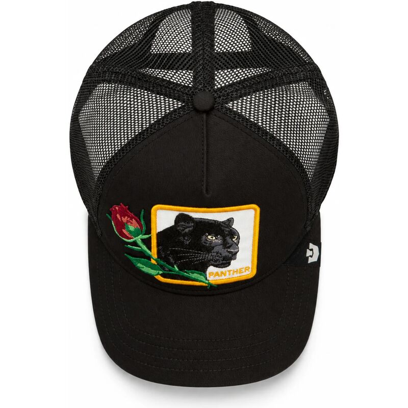 casquette-trucker-noire-panthere-celebrate-a-legend-sidekick-the-farm-goorin-bros casquette-trucker-noire-panthere-celebrate-a-legend-sidekick-the-farm-goorin-bros