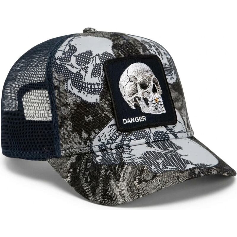 mutzen-gebogen-schwarz-snapback-bone-head-danger-the-farm-goorin-bros