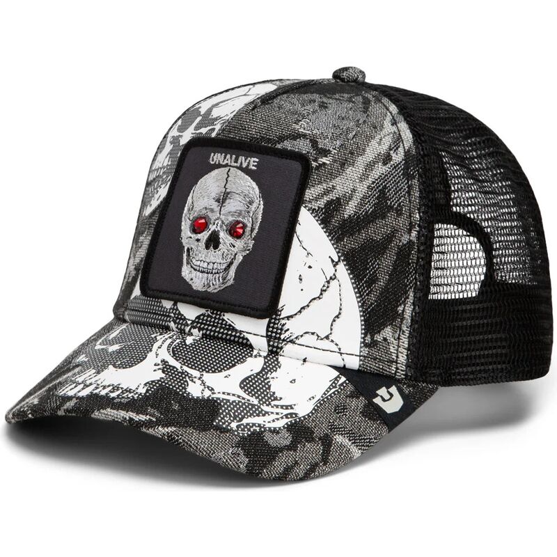 casquette-trucker-noire-crane-bone-head-unalive-the-farm-goorin-bros