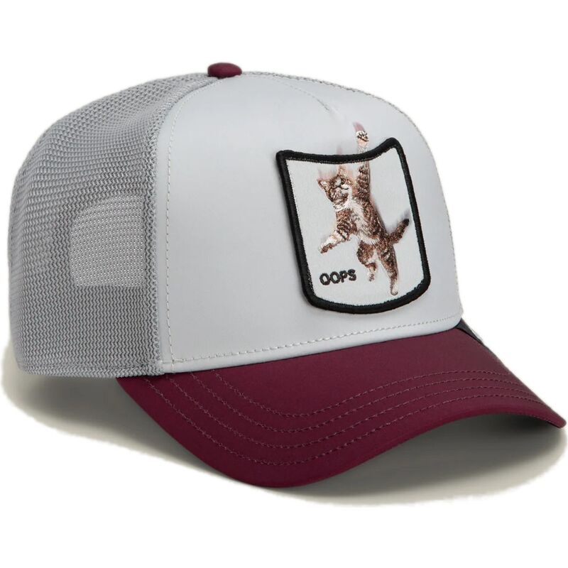 casquette-trucker-grenat-et-blanche-chat-oops-migration-the-farm-goorin-bros