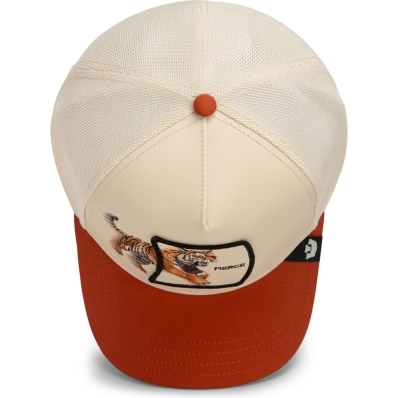 casquette-trucker-beige-et-marron-tigre-fierce-migration-the-farm-goorin-bros casquette-trucker-beige-et-marron-tigre-fierce-migration-the-farm-goorin-bros