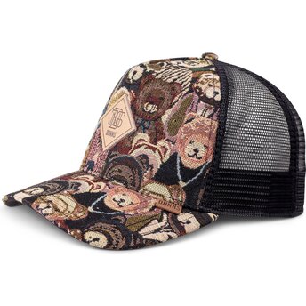 Mützen gebogen mehrfarbig snapback HFT Crasy Sofa Bear von Djinns
