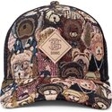 mutzen-gebogen-mehrfarbig-snapback-hft-crasy-sofa-bear-von-djinns