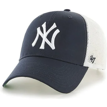 Cappellino trucker blu navy MLB New York Yankees di 47 Brand