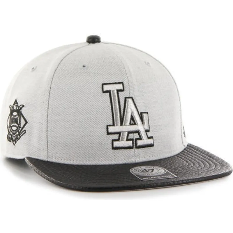 mutzen-flach-grau-snapback-lisa-lateral-der-los-angeles-dodgers-mlb-von-47-brand
