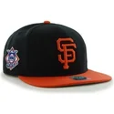 mutzen-flach-schwarz-snapback-lisa-lateral-der-san-francisco-giants-mlb-von-47-brand