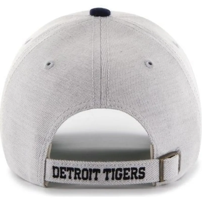 mutzen-gebogen-grau-verstellbares-band-der-detroit-tigers-mlb-von-47-brand mutzen-gebogen-grau-verstellbares-band-der-detroit-tigers-mlb-von-47-brand
