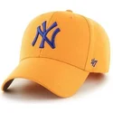 mutzen-gebogen-gelb-verstellbares-band-lisa-der-new-york-yankees-mlb-von-47-brand