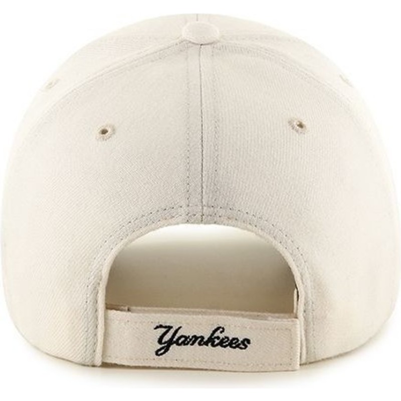 47-brand-curved-brim-mlb-new-york-yankees-smooth-cap-beige
