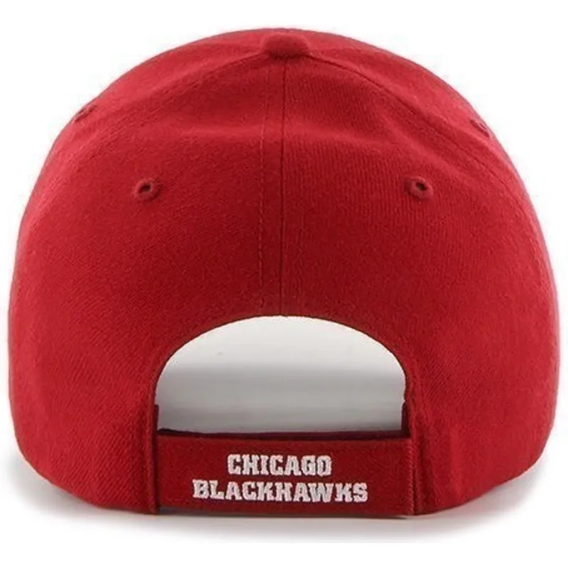 mutzen-gebogen-rot-verstellbares-band-der-chicago-blackhawks-nhl-von-47-brand