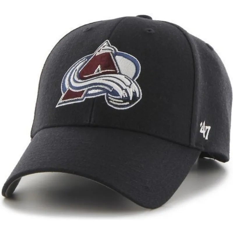 mutzen-gebogen-marineblau-verstellbares-band-der-colorado-avalanche-nhl-von-47-brand