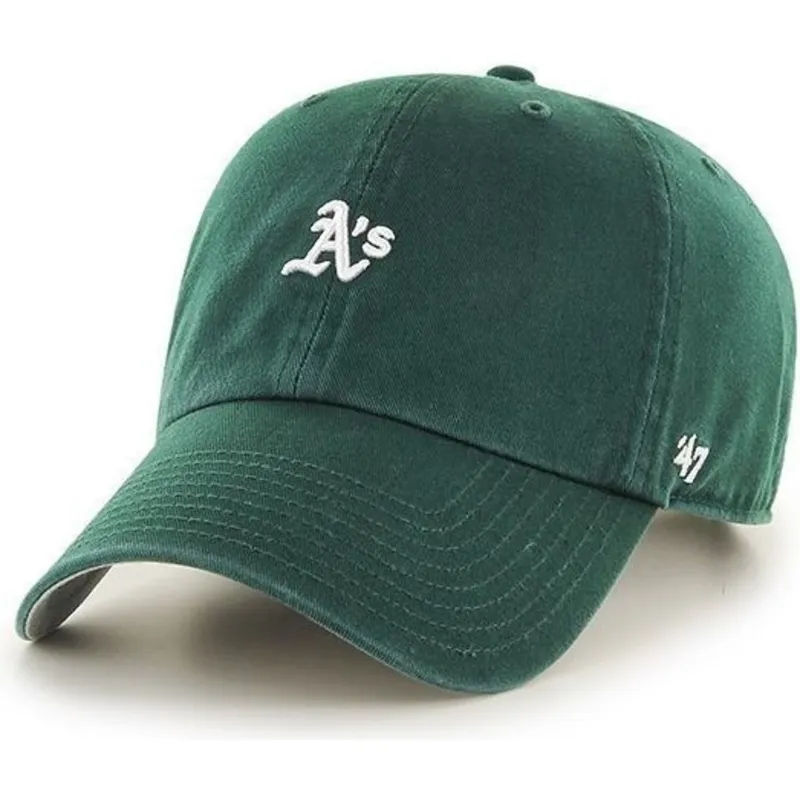 mutzen-gebogen-grun-verstellbares-band-pequeno-der-oakland-athletics-mlb-von-47-brand mutzen-gebogen-grun-verstellbares-band-pequeno-der-oakland-athletics-mlb-von-47-brand