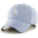 47-brand-curved-brim-kleines-logo-mlb-los-angeles-dodgers-cap-blau