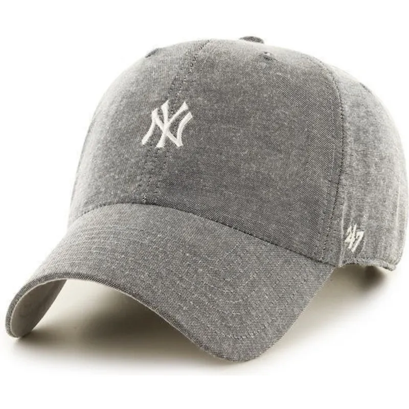 mutzen-gebogen-grau-verstellbares-band-pequeno-der-new-york-yankees-mlb-von-47-brand mutzen-gebogen-grau-verstellbares-band-pequeno-der-new-york-yankees-mlb-von-47-brand