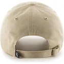 beige-keps-med-bojd-skarm-och-stort-frontlogotyp-av-mlb-new-york-yankees-fran-47-brand
