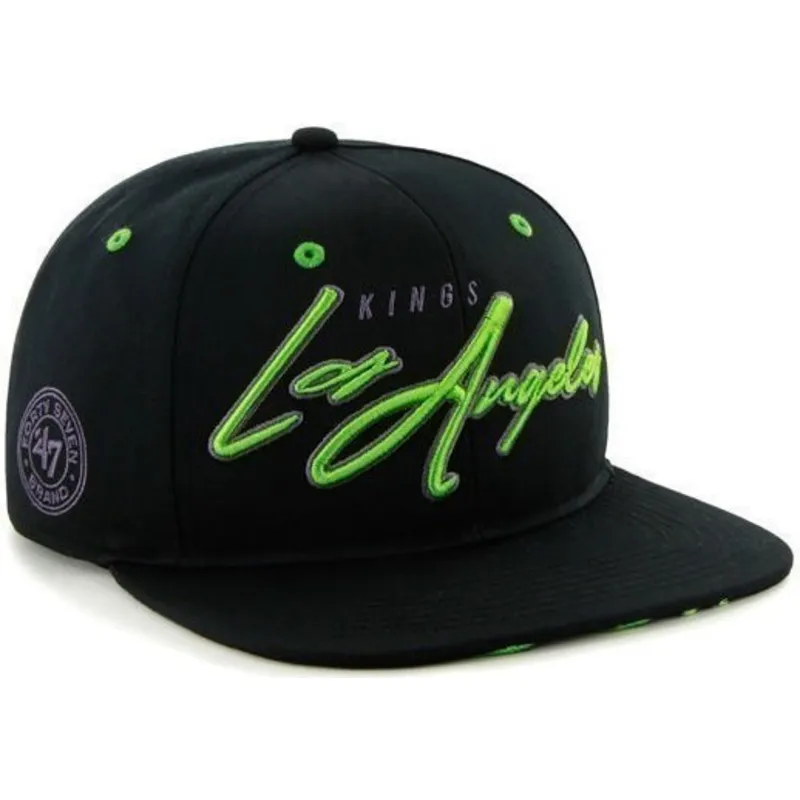 mutzen-flach-schwarz-snapback-frontal-grande-der-los-angeles-kings-nhl-von-47-brand mutzen-flach-schwarz-snapback-frontal-grande-der-los-angeles-kings-nhl-von-47-brand