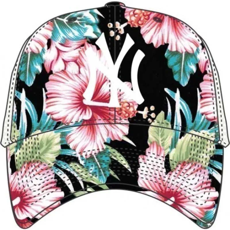mutzen-gebogen-multicolor-snapback-estampado-de-flores-der-new-york-yankees-mlb-von-47-brand mutzen-gebogen-multicolor-snapback-estampado-de-flores-der-new-york-yankees-mlb-von-47-brand