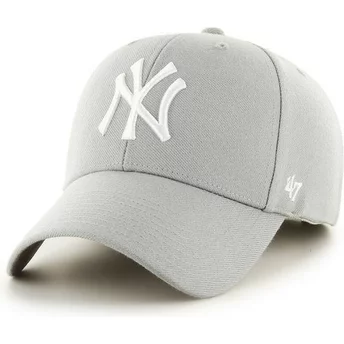 Casquette courbée grise New York Yankees MLB 47 Brand