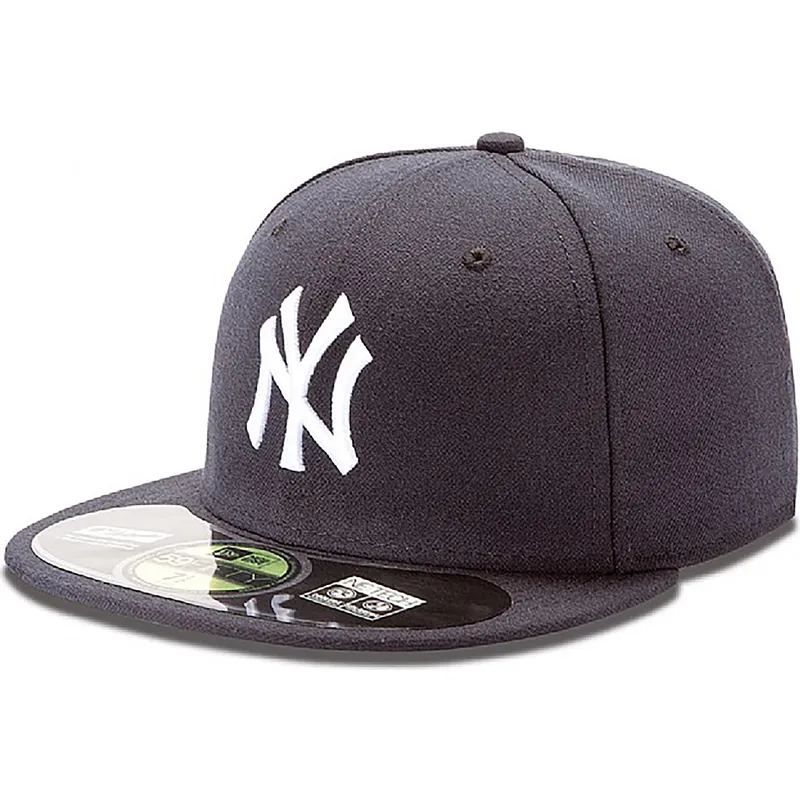 mutzen-flach-marineblau-angepasst-59fifty-authentic-on-field-der-new-york-yankees-mlb-von-new-era
