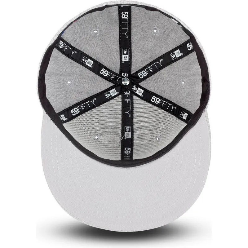 mutzen-flach-grau-angepasst-fur-kinder-59fifty-essential-der-new-york-yankees-mlb-von-new-era